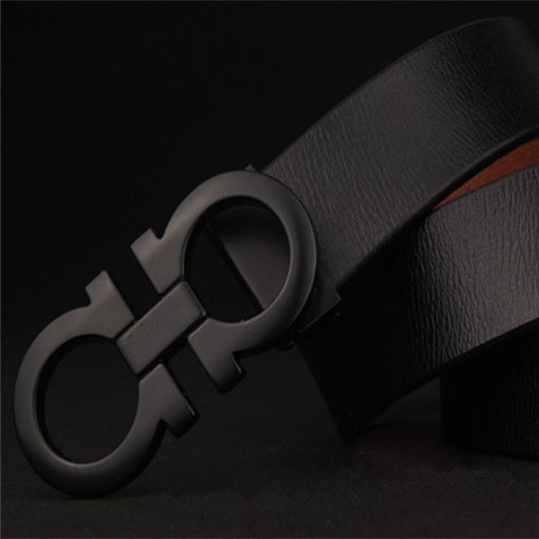 

2021 belts mens belt fashion belts men leather black business belts women big gold buckle womens classic casual ceinture with box, Black;brown