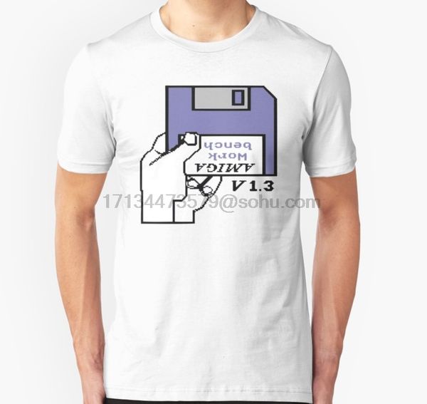 

мужчины с коротким рукавом amiga 500 workbench s балахона дизайнеров футболки толстовки