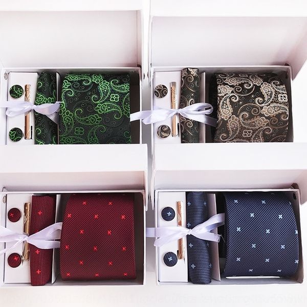 

ak5t creative festival neckties unique men leisure groom wedding 6cm neckwear gifts for men holiday box tie banquet mens accessories, Black;blue