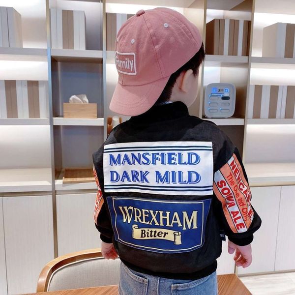 

children's clothing autumn clothing, for infants, trendy baby et, boys' 1-3 year old baseball cardigan et 4o00, Black