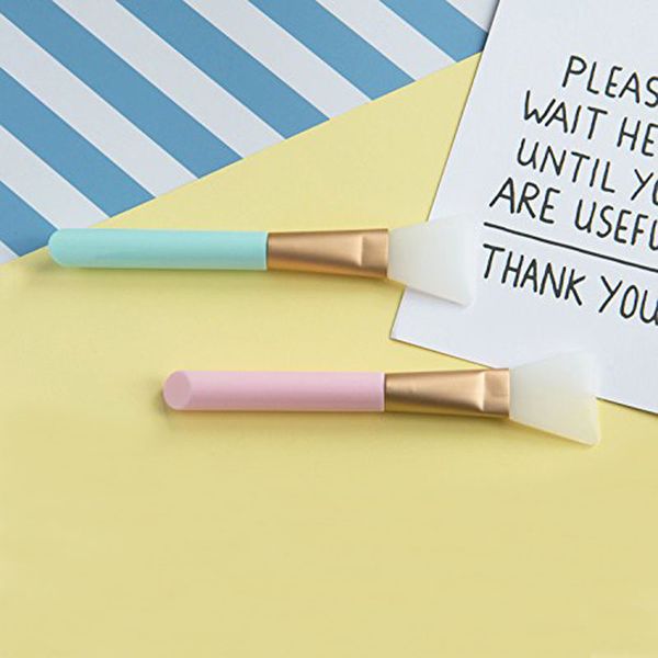 

selling silicone face mask brushes flexible facial mud mask applicator brush makeup beautiful tools for beauty