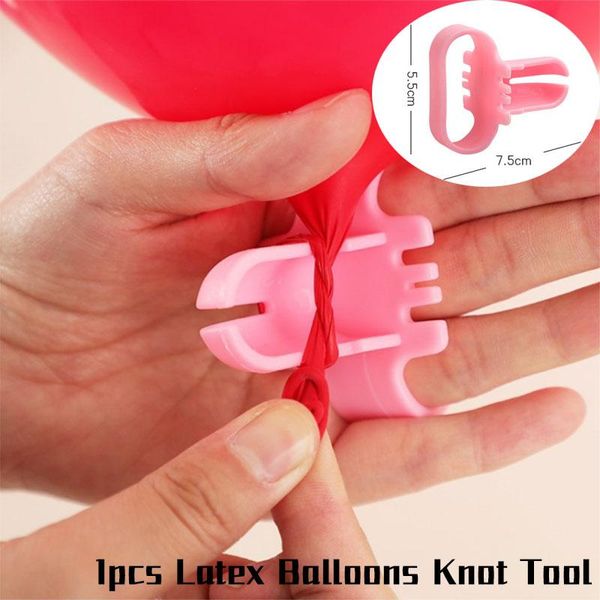 

latex balloons knot tool balloon clip the balloon ties easily birthday party decorations kids wedding balls tool party supplies sqchsy