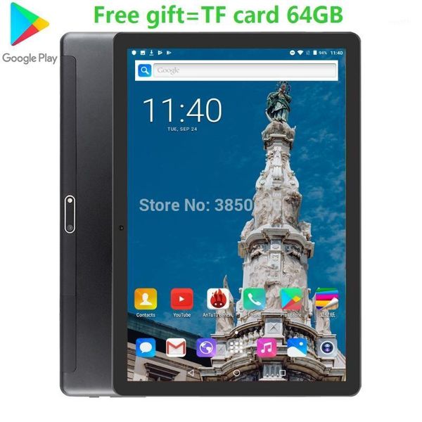 

tablet pc super google android 9.0 os 10 inch 3g quad core 2g+32gb rom+tf card 64gb 1280*800 ips kids gift tablets 10.11