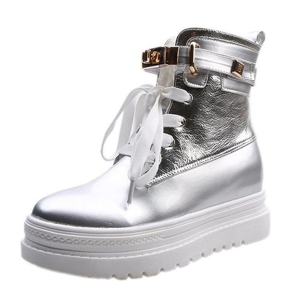 

2020 winter thick-soled fashion martin boots warm and velvet casual women's boots, Black