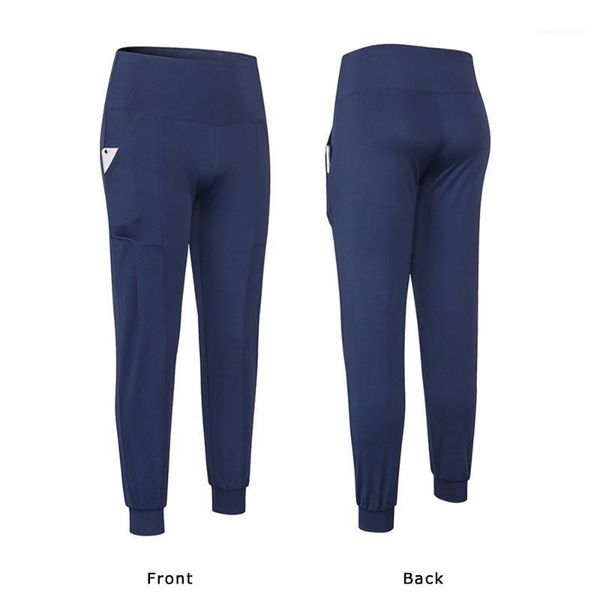 

running pants women sport leggings high waist stretch fitness quickly-dry for home gym workout female sportswear1, Black;blue