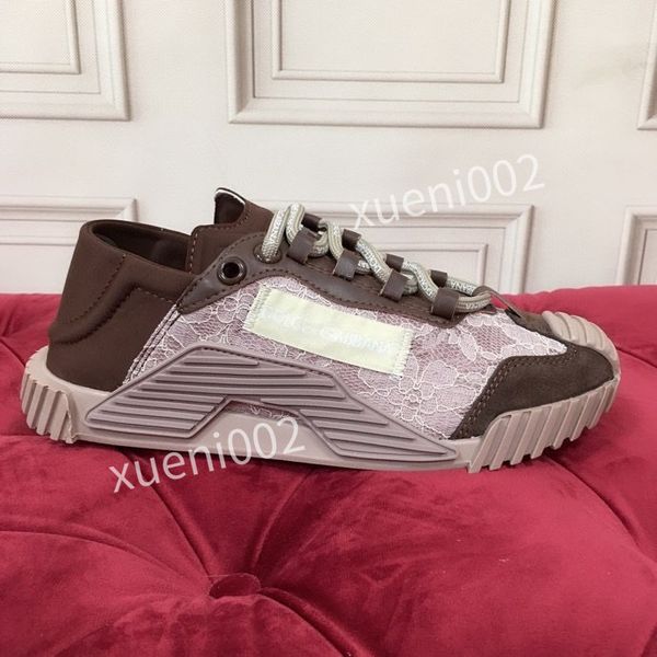 

fashion boots designer women leather lace up platform oversized sole sneakers white black luxury velvet suede casual shoes hc200907