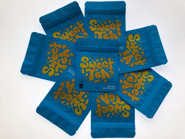 

edibles blue flower tea bag packaging mylar bags empty cookies local sweet bbyej bdetoys