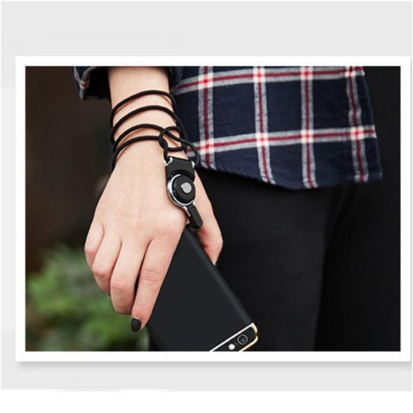 

cell phone neck lanyard for keys detachable multifunction strap for id card key ring holder 12 colors mobile phone lanya jllmny