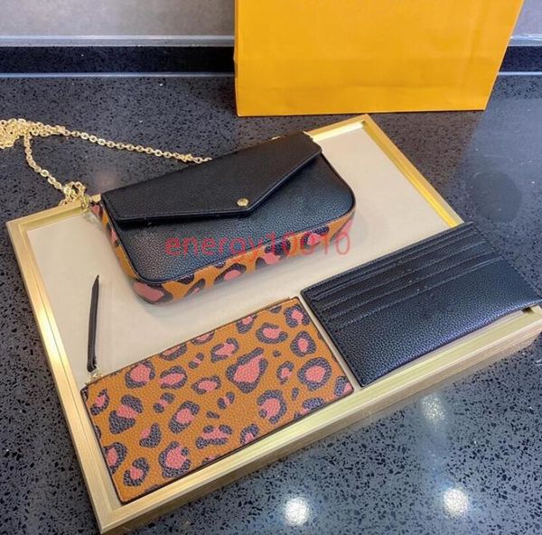 

with box brand vintage designer hobo women shoulder bag silver chain bag tote clutchbag handbag pochette felicie with removable chain m61276