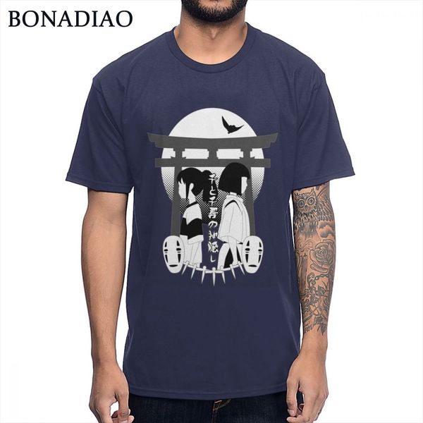 

casual man spirited away no face studio ghibli chihiro ogino haku hayao miyazaki unique design round neck sport sweatshirt hoodie t shirt