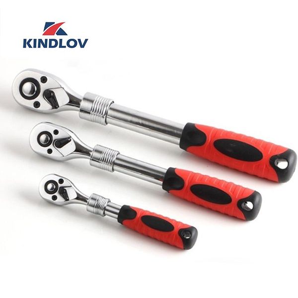 

kindlov ratchet wrench 1/4" 3/8" 1/2" chave catraca high torque automatic socket adjustable 72 teeth spanner set hand tools