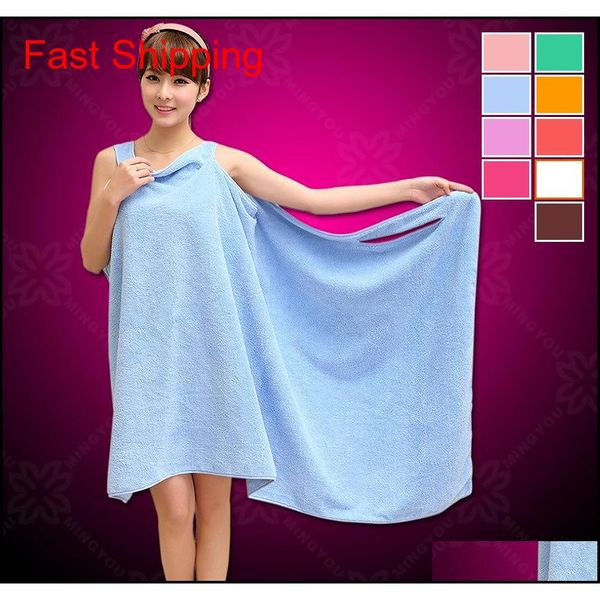 

solid color magic bath towel lady girls spa shower towel body wrap bath robe magic girl wearable b jllyag outbag2007