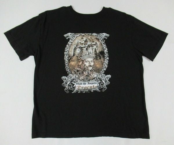 

влад цепеш дракула средневековая castle- большой черный womens t-shirt- c357 лучшие рождественские подарки tee shirt спорта толстовка с капю