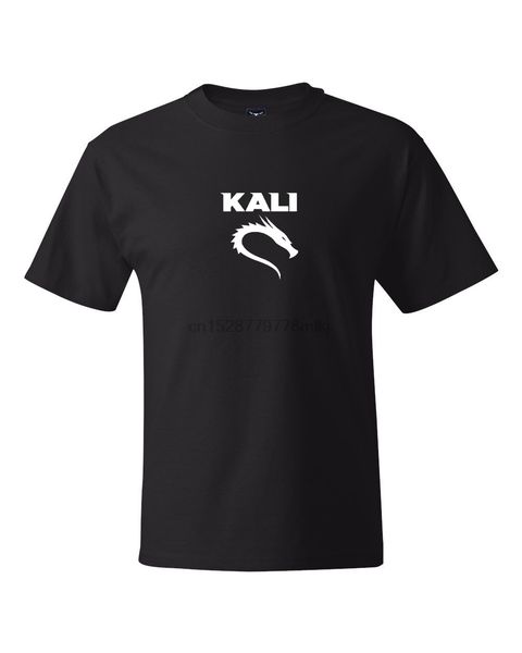 

kali linux логотип linux open source футболки смешная хлопок повседневная top tee printed tops tee спорта с капюшоном hoodie
