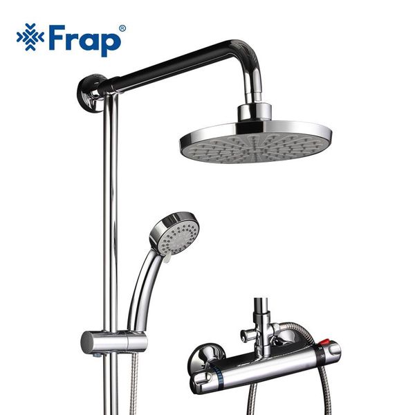 

1 thermostatic bath double short nose faucet and bathtub frap shower set bathroom water cold handle mixer bbyjkj lipper