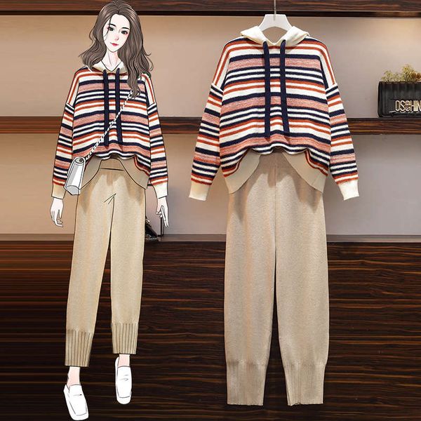 

large size women's clothing autumn and winter 2020 new fashion thin sweater, Black