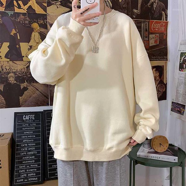 

2020 autumn woman's hoodies oversize female loose cotton solid thicken warm women sweatshirts lady fashion plus size 5xl1, Black