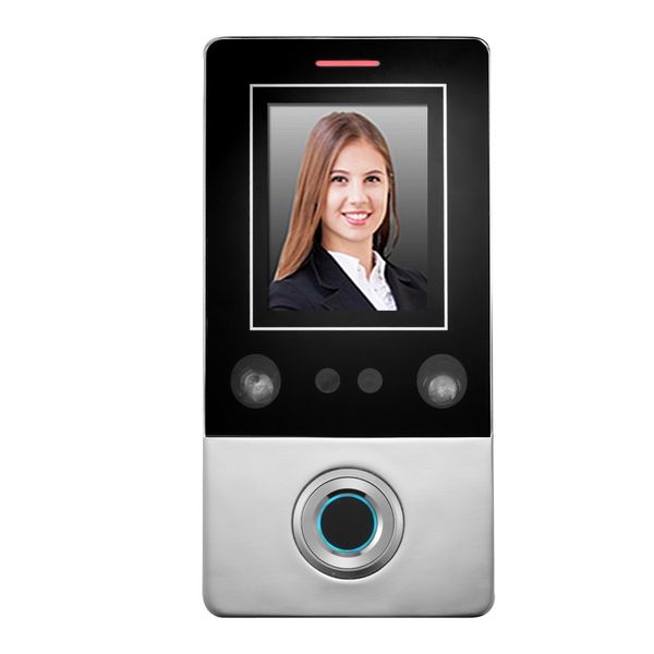

facial recognition fingerprint rfid access control reader for security door lock system gate opener use