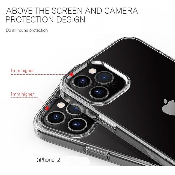 

ultra thin clear sile case for iphone 12 11 pro xs max x xr soft tpu cover for ipho bbyjmq