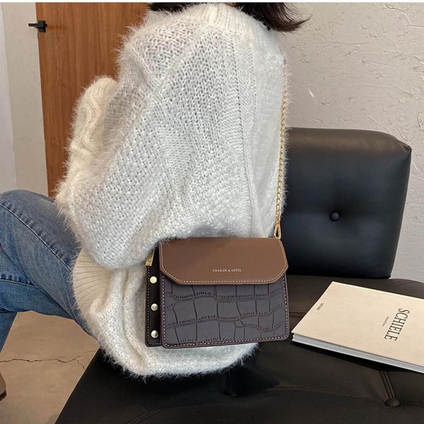 

shoulder bags 2021 fashion chain small bag ladies messenger pu square cc