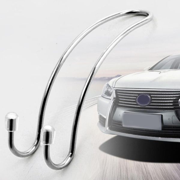 

new car seat hooks multi-function stainless steel headrest hooks universal for suv truck vehicle 4pcs/10pcs car styling1