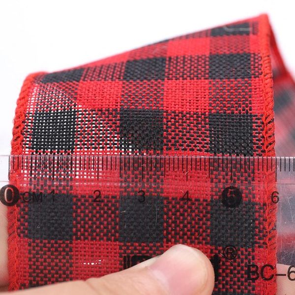 

6m/roll vintage tape ribbon bows for crafts diy printed plaid ribbon gift jute sewing clothing christmas wedding decora jllppq, Pink;blue