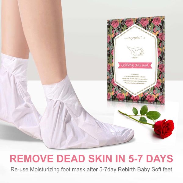 

foot renewal mask remove dead skin peeling cuticle exfoliating butterfly baby feet peeling foot mask rolanjona milk bamboo vinegar feet box