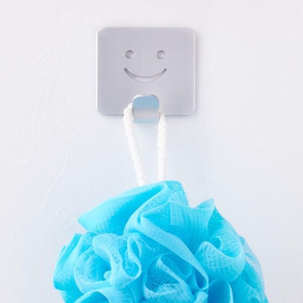 

hook hook holder adhesive organizer aluminum clothes single-hook hanger finish towel wall storage for coat robe bathroom shower1