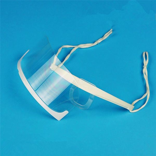 

chef plastic transparent face mask holder anti-fog smile food restaurant l restaurants catering kitchen wmtsva comb2010
