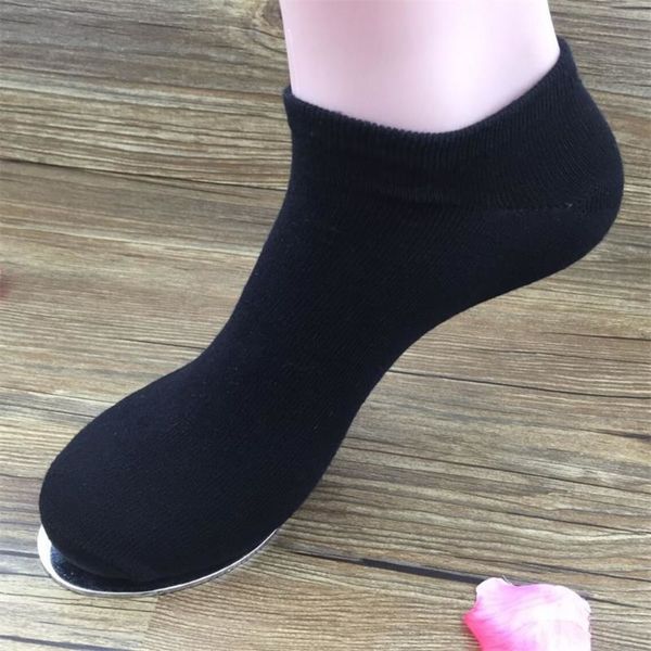 

all season cotton men's boat socks socks are breathablesweat absorbingdeodorizingcasual color matching sockslow hallow mouth boat 625ce, Black