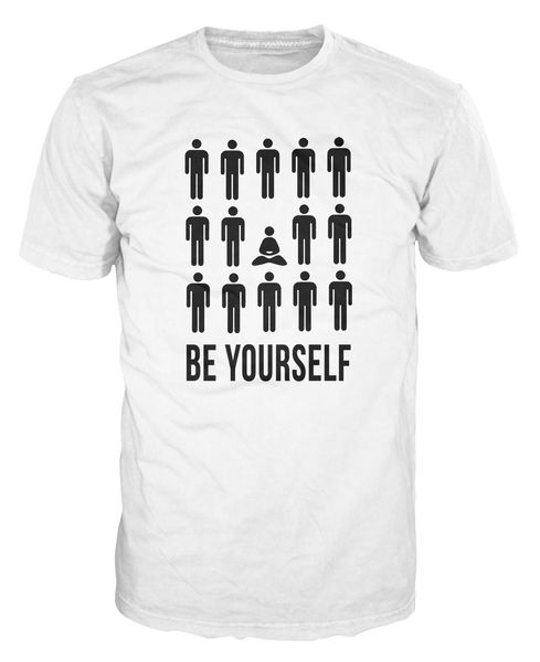 

be yourself clever mindful meditation zen creative outside the box t shirt sport hooded sweatshirt hoodie