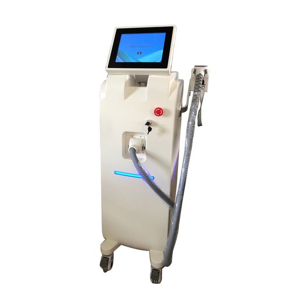 

powerful 808nm diode laser painless&professional hair removal germany imported bars laser depilacion tec cooling, Black