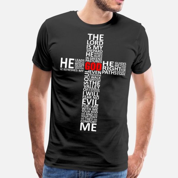 

the lord is my shepard god tshirt designers graphic t shirt hip hop breathable custom tracksuit hoodie sweatshirt