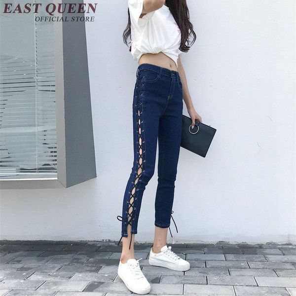 

jeans woman 2021 skinny jeans woman kk1537 h1, Blue