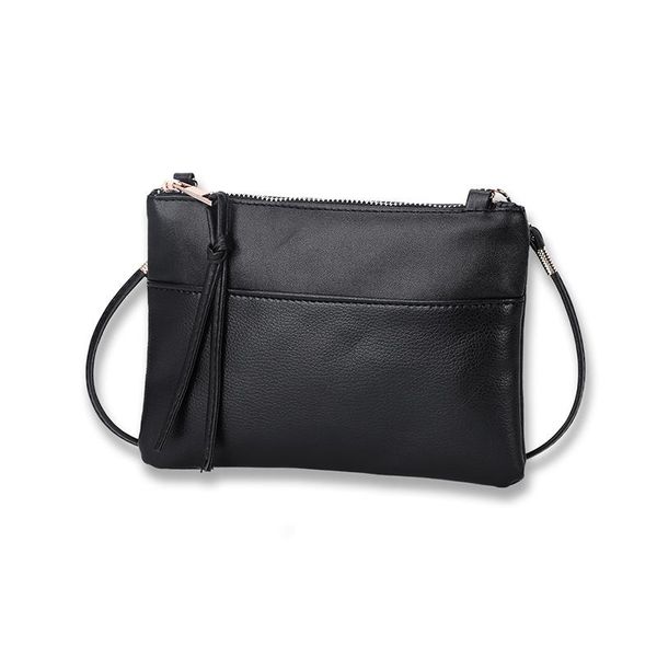 

vintage retro women leather small messegner bag shoulder bag patchwork all-match zipper deer pendant handbag purses