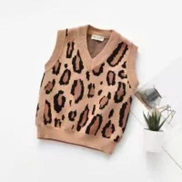 

2020 новый 2 6т малышей kid baby girl boy свитер жилет осень зима теплая пуловер топ leopard kniited tank cute outfit sqcyqn pingtoy, Blue