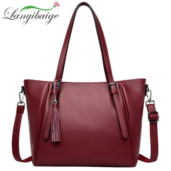 

new women cowhide tote bags for women 2020 luxury handbags bags designer bag over shoulder bolso mujer crossbody bag