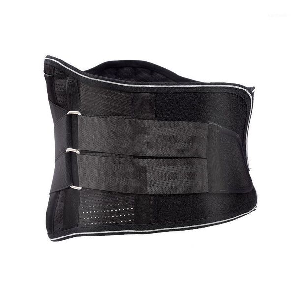 

waist support xxl women men's elastic corset back lumbar brace belt orthopedic posture corrector low support1, Black;gray
