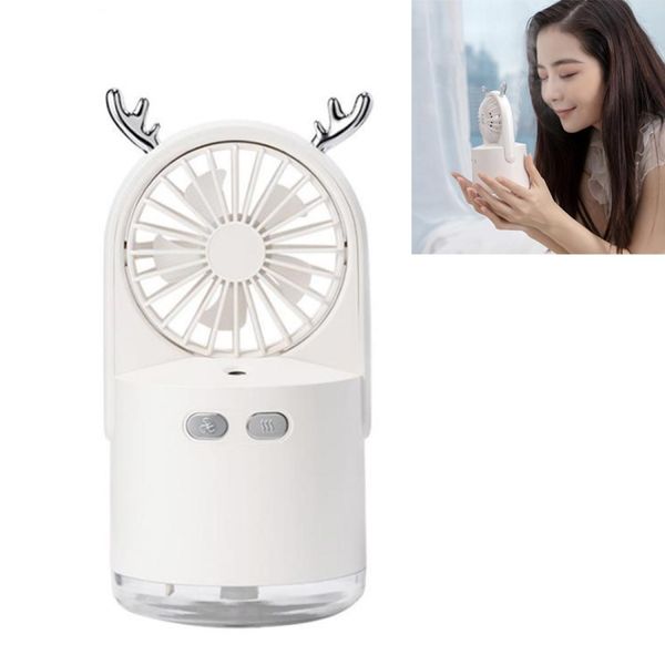 

indoor cute creative deskhumidifier water meter cooling mini deer spray fan
