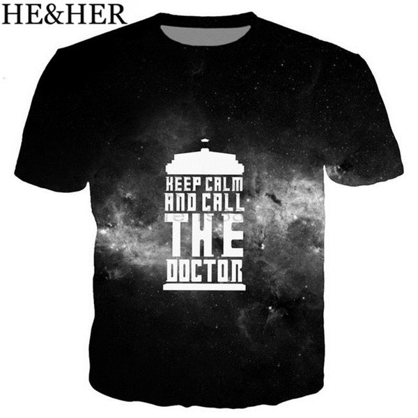

new tv movie doctor who 3d print shirts aesthetic oversized graphic men clothing