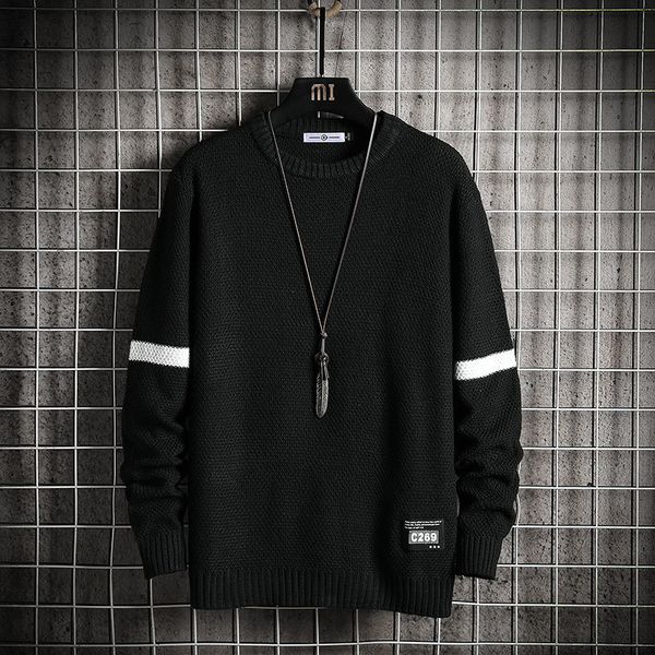 

2021 new men's blouses spring autumn clothes pull oversize -4xl 5xl pullovers style 8ds3, White;black