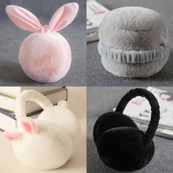 

muff winter plush keep in folding earmuff protect from ing pack female male cover child ear warm