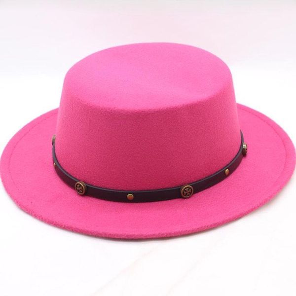 

женщины мужчины кашемир полиэстер плоский хомбург федора шляпа леди джентльмен зимний autum jazz boater panama top caps1, Blue;gray