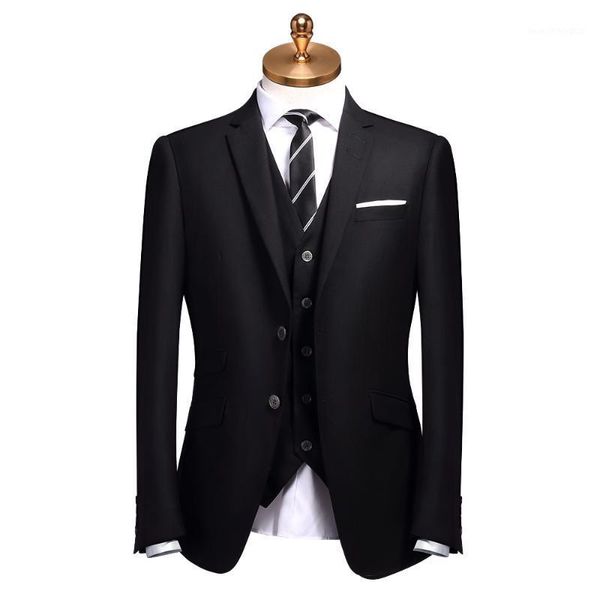 

men's suits & blazers 100% wool black retro gentleman style men's wedding suit blazer for men 2pc blazer+pant 3 piece (jacket+pant, White;black