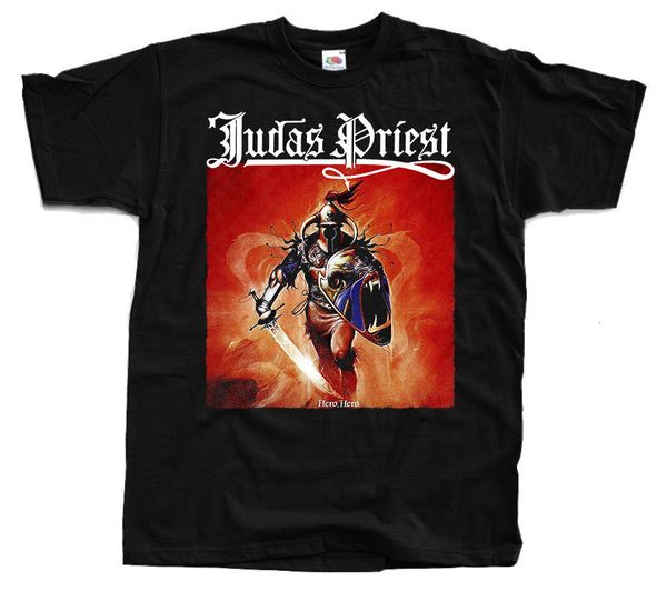

judas priest hero hero ver 1 t shirt (black) s 5xl printed t shirt men's short sleeve t shirts summer 034230 sport hooded sweatshirt ho