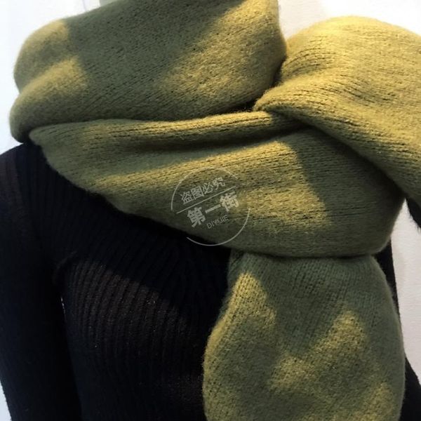 

улица 30% кашемир bib продолжительной зимы утолщенной теплых женщин шарф, Blue;gray