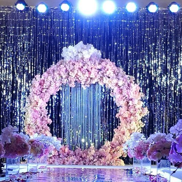 

2c8oa knot curtain background balloon m aluminum foil tassel balloon rain supplies party decoration 2 arrangement rain curtain 3is1i