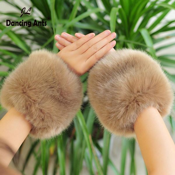 

five fingers gloves warm plush sleeve for wrist protection, Blue;gray