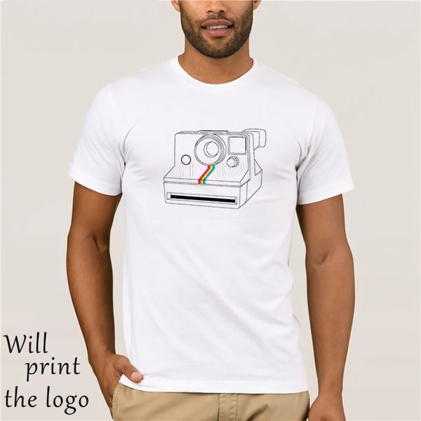 

novelty cool men's short sleeve polaroid camera men's hoodie designers t shirts sweatshirt