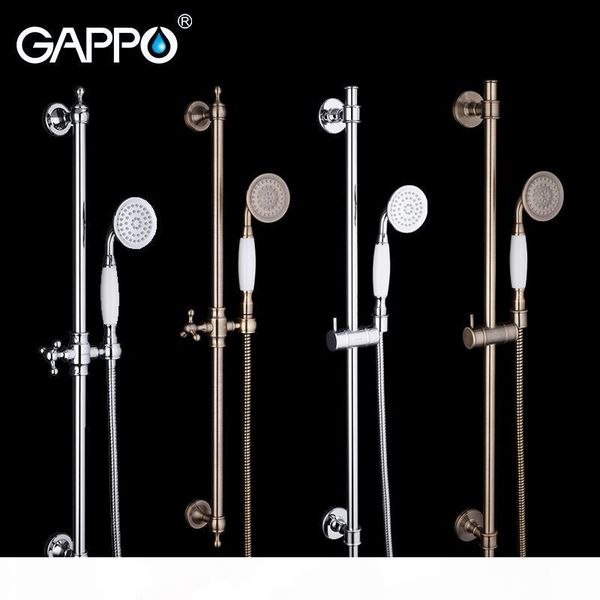 

gappo shower slide bar faucet bath tap mixer wall faucet bath shower system brass wall mounted mixer rain waterfall tap grifo bbyjom